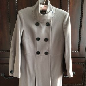 Coat Wool Cashmere Blend Luxury Made in Europe NWOT Mona Serbia Size S Euro 38